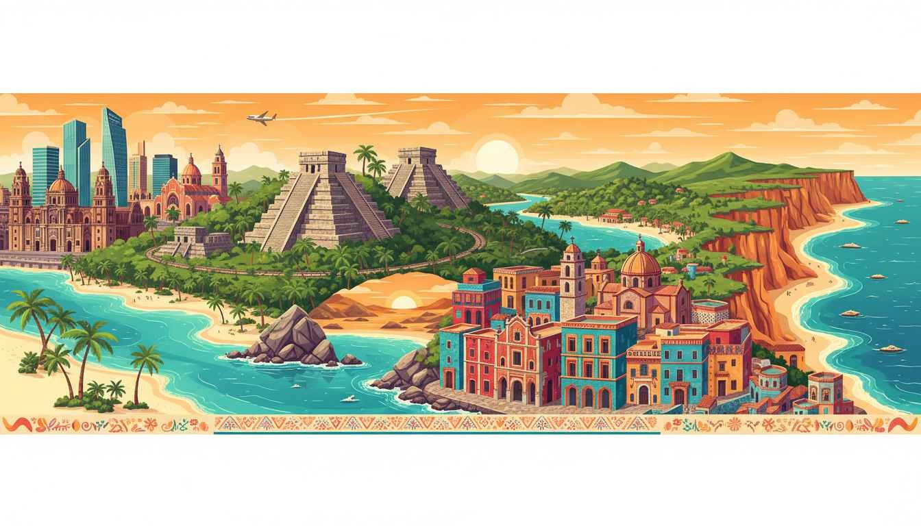 most popular places to visit in mexico