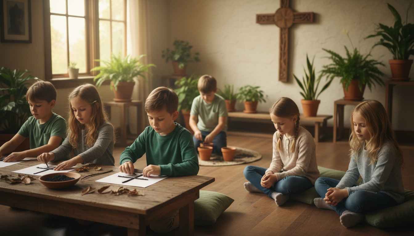 ash wednesday activities for kids