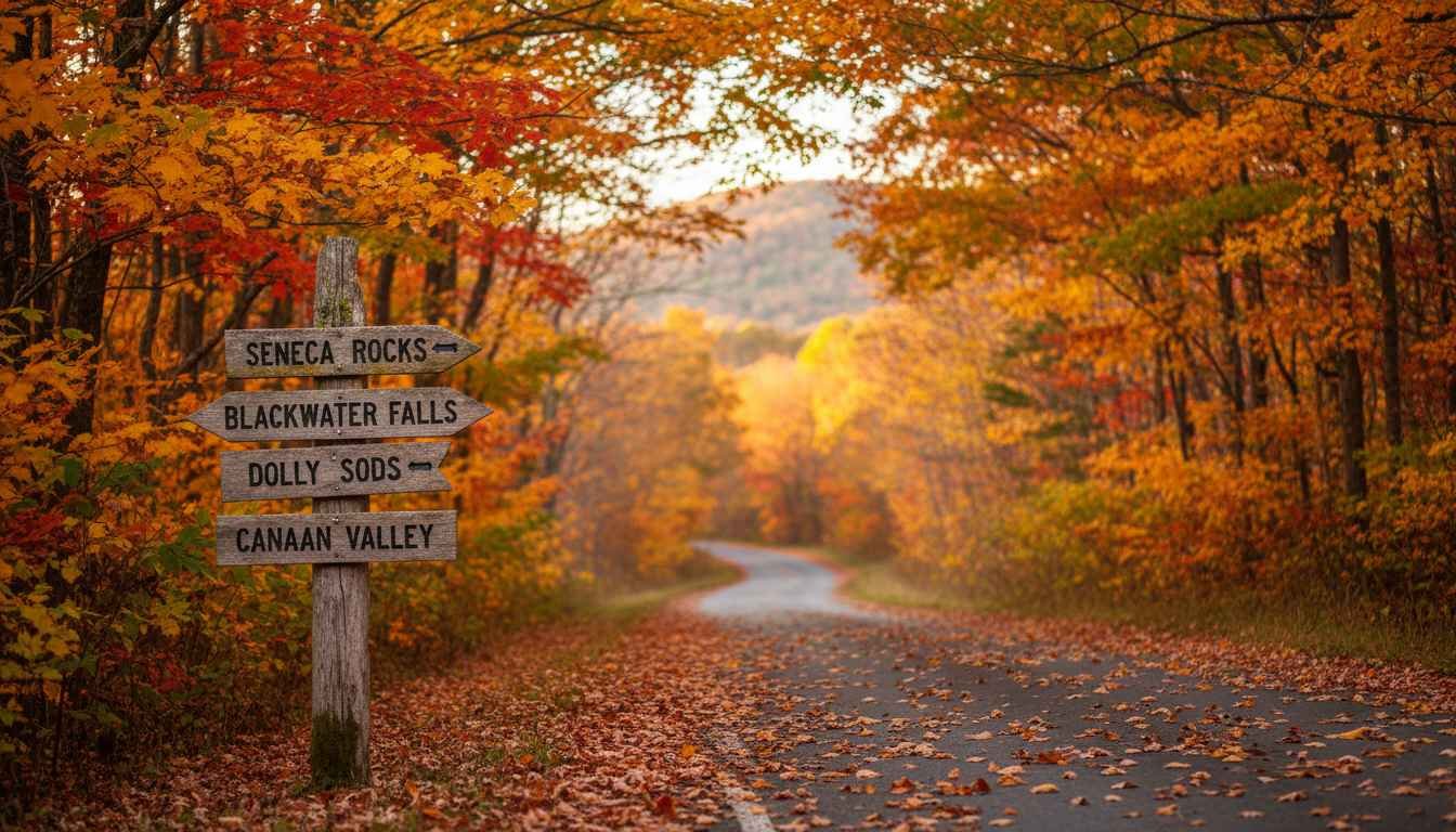 best places to visit in fall in west virginia