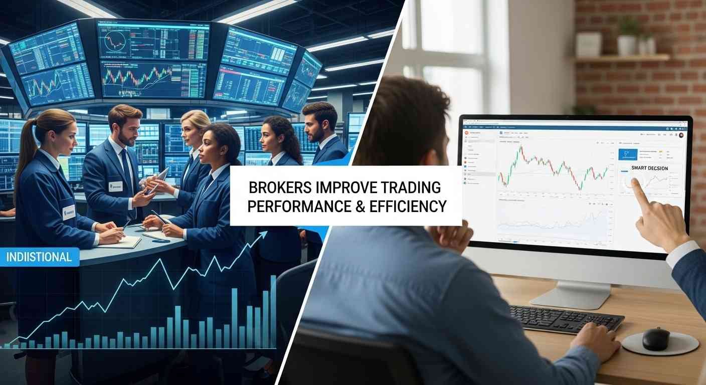 How Brokers Improve Performance for Institutional and Retail Trading Efficiency